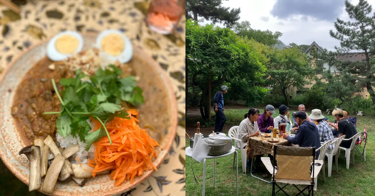 人生万歳カレー出張